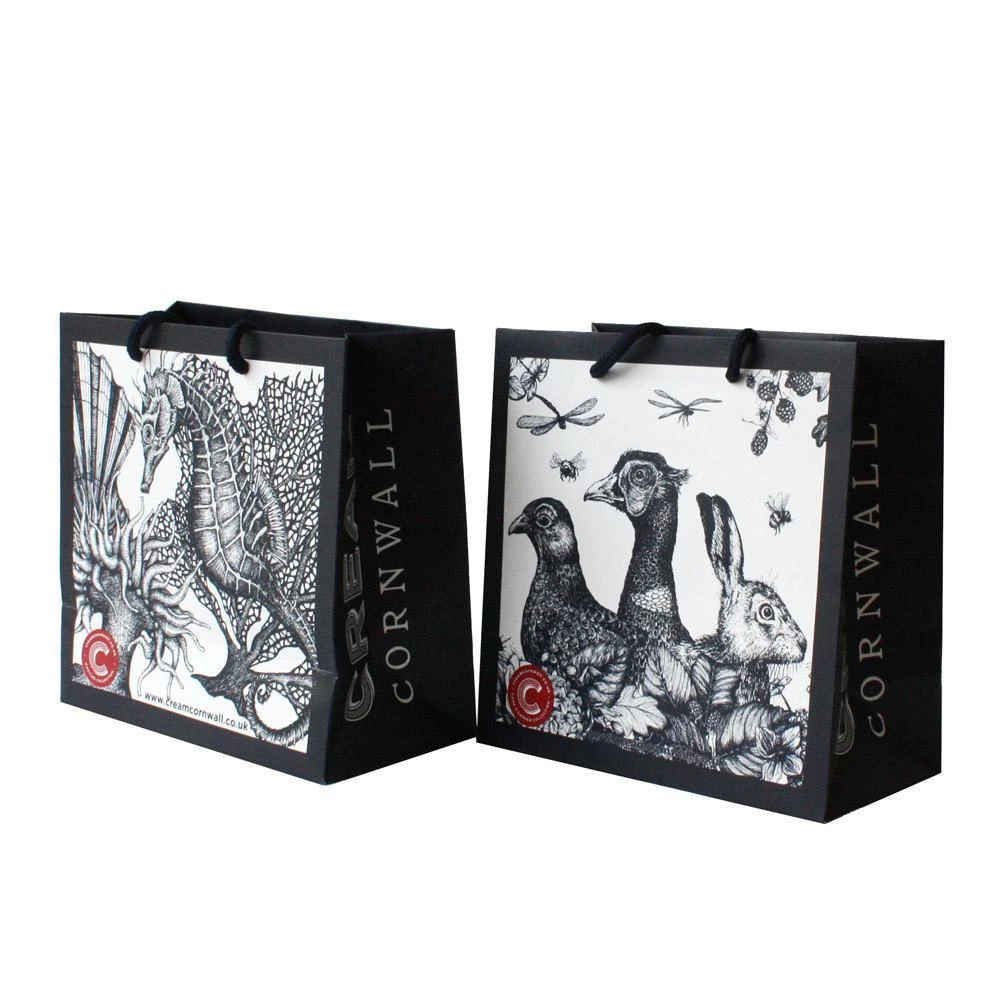 Cream Cornwall Luxury Gift Bag Gifting 3 Cream Cornwall Luxury Gift Bag Gifting