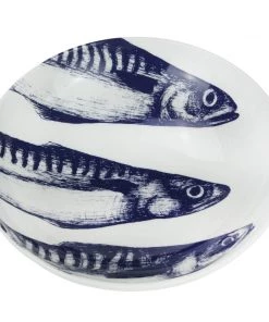 Fegg Hayes Bone China Mackerel Pasta Bowl Kitchen & Dining