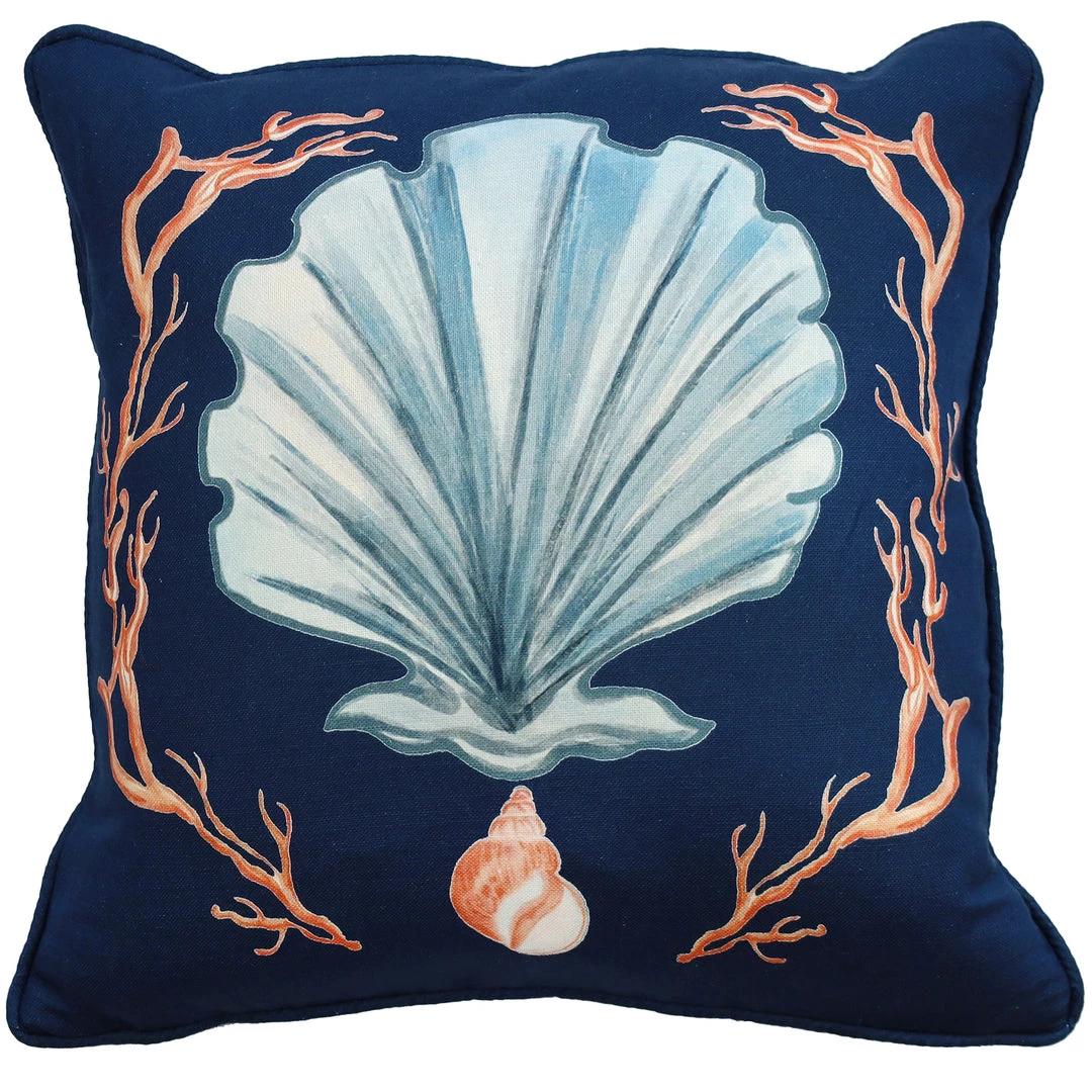 Magic Textiles Manderley Blue & Ink Blue Linen Cushion Cover 1 Magic Textiles Manderley Blue & Ink Blue Linen Cushion Cover