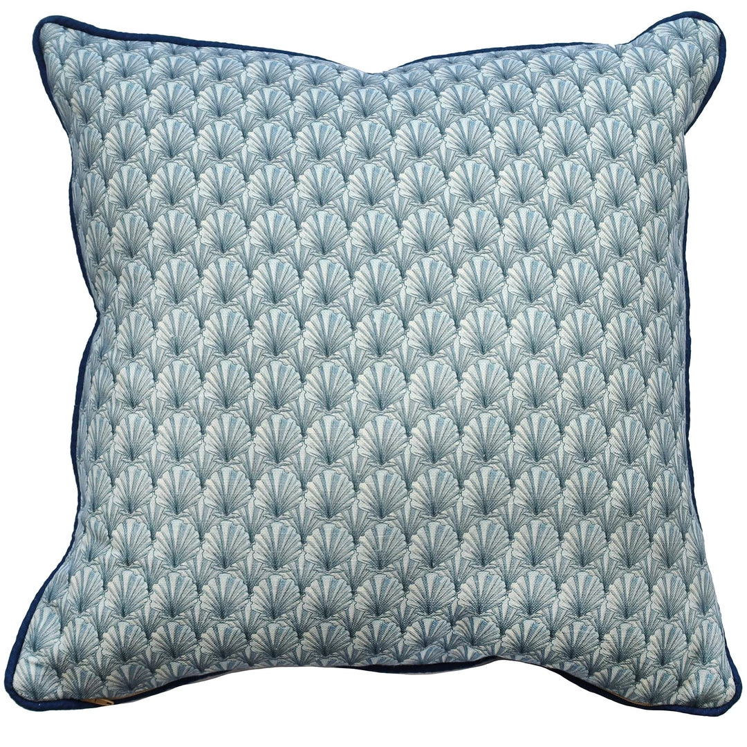 Magic Textiles Manderley Blue & Ink Blue Linen Cushion Cover 2 Magic Textiles Manderley Blue & Ink Blue Linen Cushion Cover
