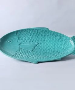 Edelweiss New Arrivals Medium Fish Tray In Blue