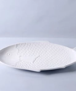Edelweiss New Arrivals Medium Fish Tray In White