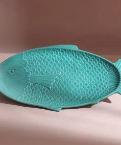 Edelweiss New Arrivals Medium Fish Tray In Blue