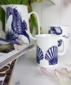 Fegg Hayes New Arrivals Bone China Scallop Shell Mini Jug 7 Fegg Hayes New Arrivals Bone China Scallop Shell Mini Jug