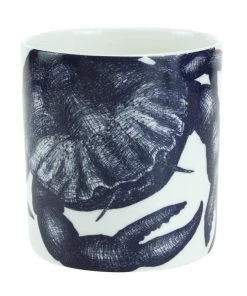 Impact China Kitchen & Dining Blue And White Bone China Mug With Crab Design
