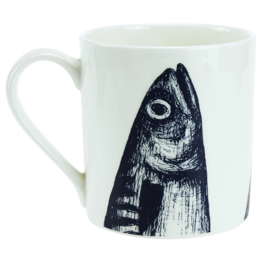 Impact China Bone China Mackerel Heads Mug Kitchen & Dining 3 Impact China Bone China Mackerel Heads Mug Kitchen & Dining