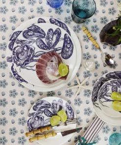 Fegg Hayes Bone China Mussel & Oyster Dinner Plate 11 Fegg Hayes Bone China Mussel & Oyster Dinner Plate