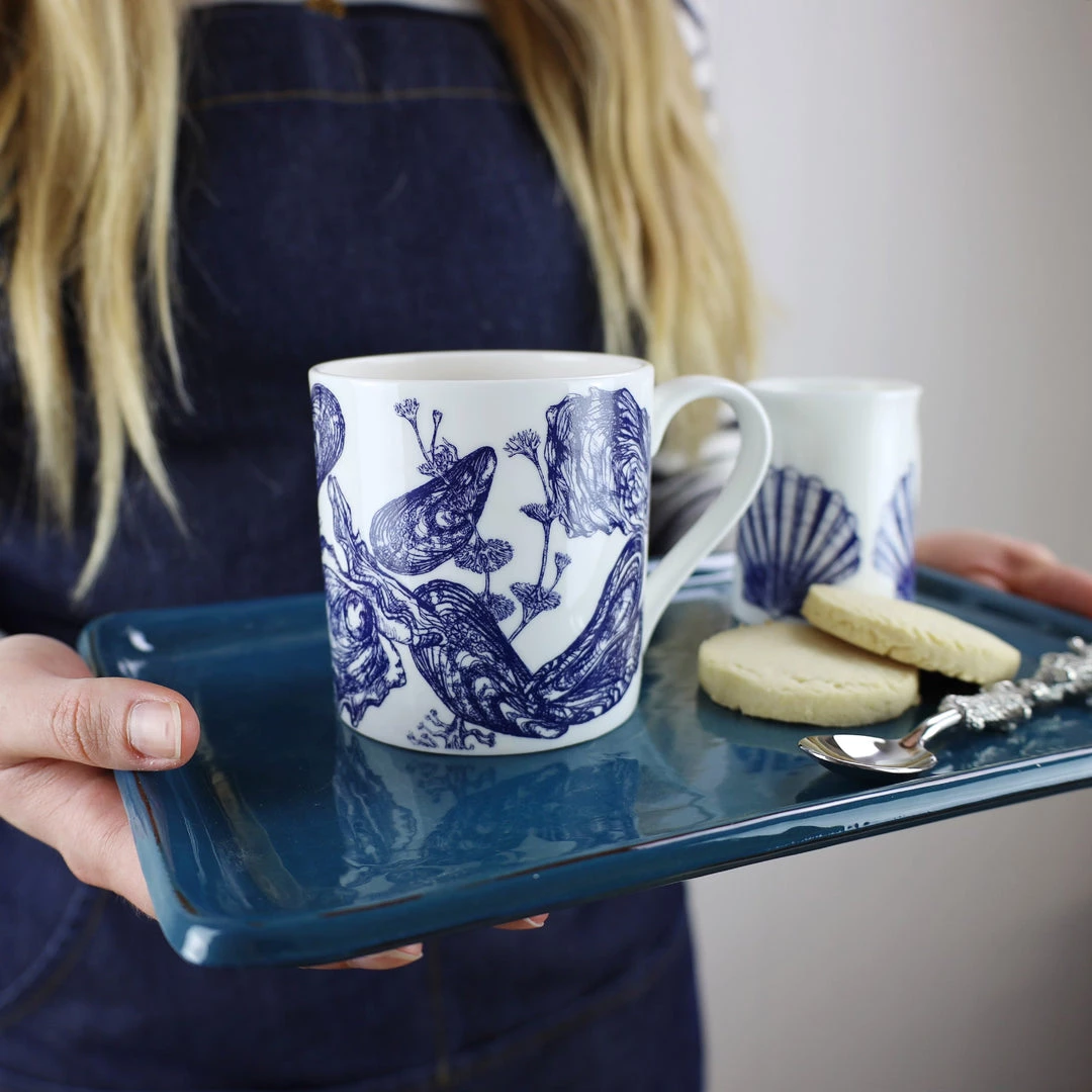 Impact China Bone China Mug With Mussel & Oyster Design Kitchen & Dining 4 Impact China Bone China Mug With Mussel & Oyster Design Kitchen & Dining