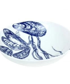 Fegg Hayes New Arrivals Bone China Mussel & Oyster Pasta Bowl