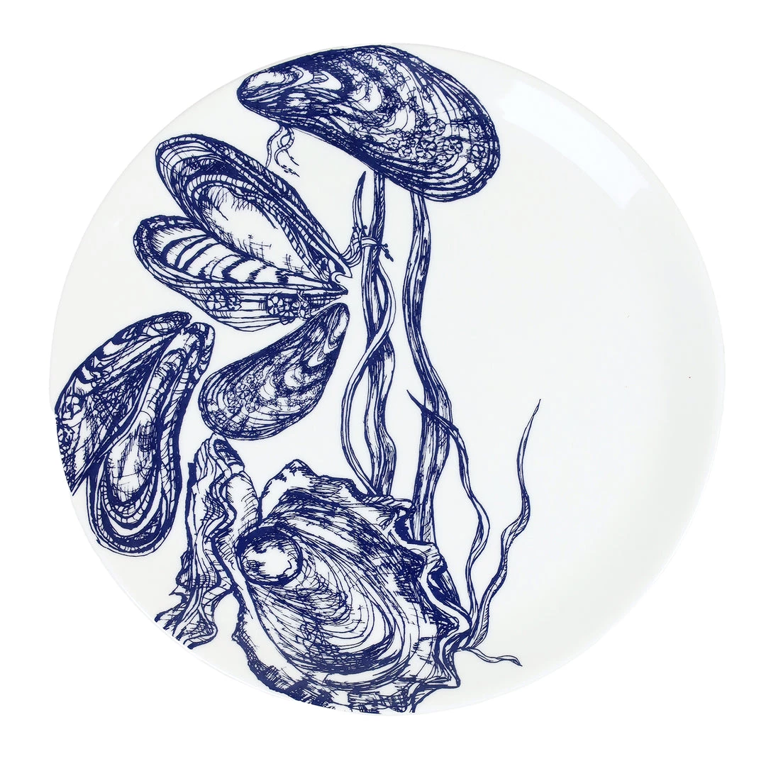 Fegg Hayes New Arrivals Bone China Mussel & Oyster Side Plate 1 Fegg Hayes New Arrivals Bone China Mussel & Oyster Side Plate