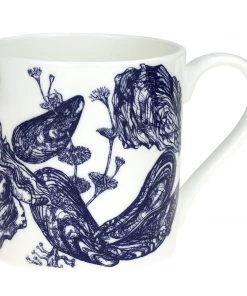 Impact China Bone China Mug With Mussel & Oyster Design Kitchen & Dining