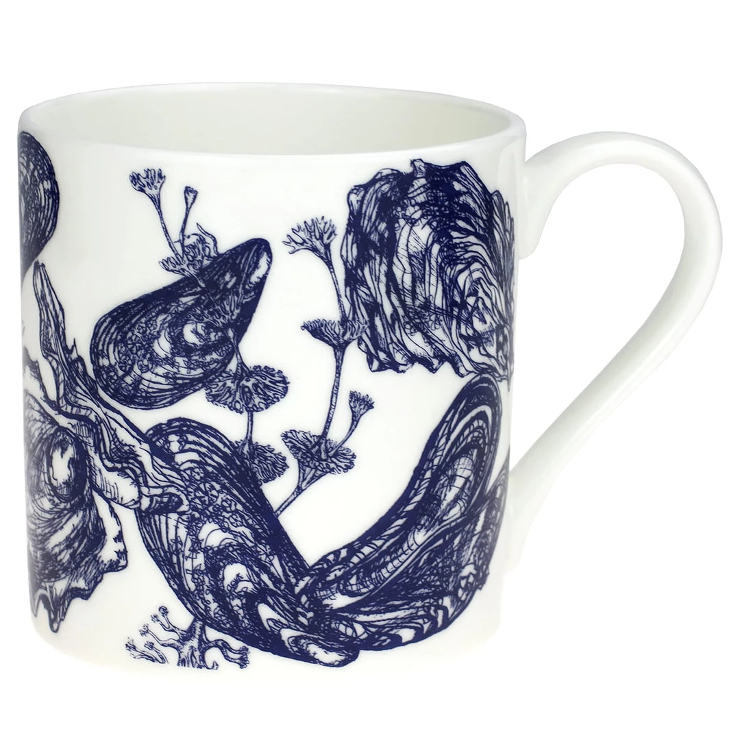 Impact China Bone China Mug With Mussel & Oyster Design Kitchen & Dining 1 Impact China Bone China Mug With Mussel & Oyster Design Kitchen & Dining