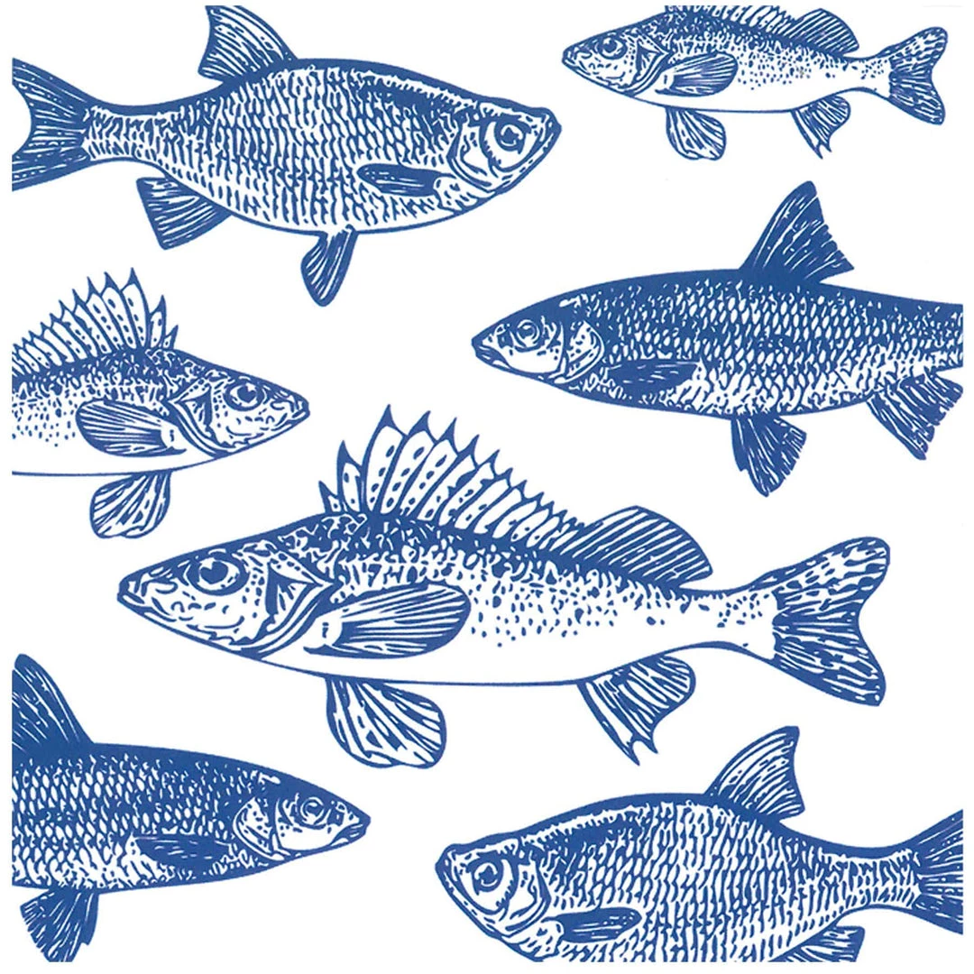 Paperproducts Design Swimming Fish Napkins Kitchen & Dining 1 Paperproducts Design Swimming Fish Napkins Kitchen & Dining