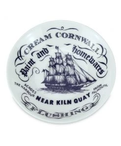 Fegg Hayes Kitchen & Dining Blue And White Bone China Nibbles Dish With Kiln Quay Design