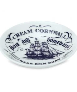 Fegg Hayes Kitchen & Dining Blue And White Bone China Nibbles Dish With Kiln Quay Design