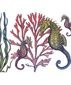 Cream Cornwall Wall Decor Ningaloo Reef White Art Print In Three Sizes - A4, A3 And A2