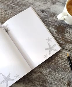 Skeet Print Seahorse Notebook Stationery