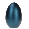 Ekhart Metallic Egg Candle - Ocean