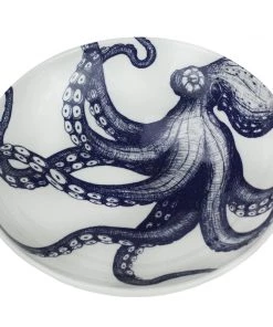 Fegg Hayes Bone China Octopus Pasta Bowl Kitchen & Dining