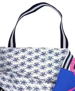 Cream Cornwall Octopus Supersized Cotton Shopper