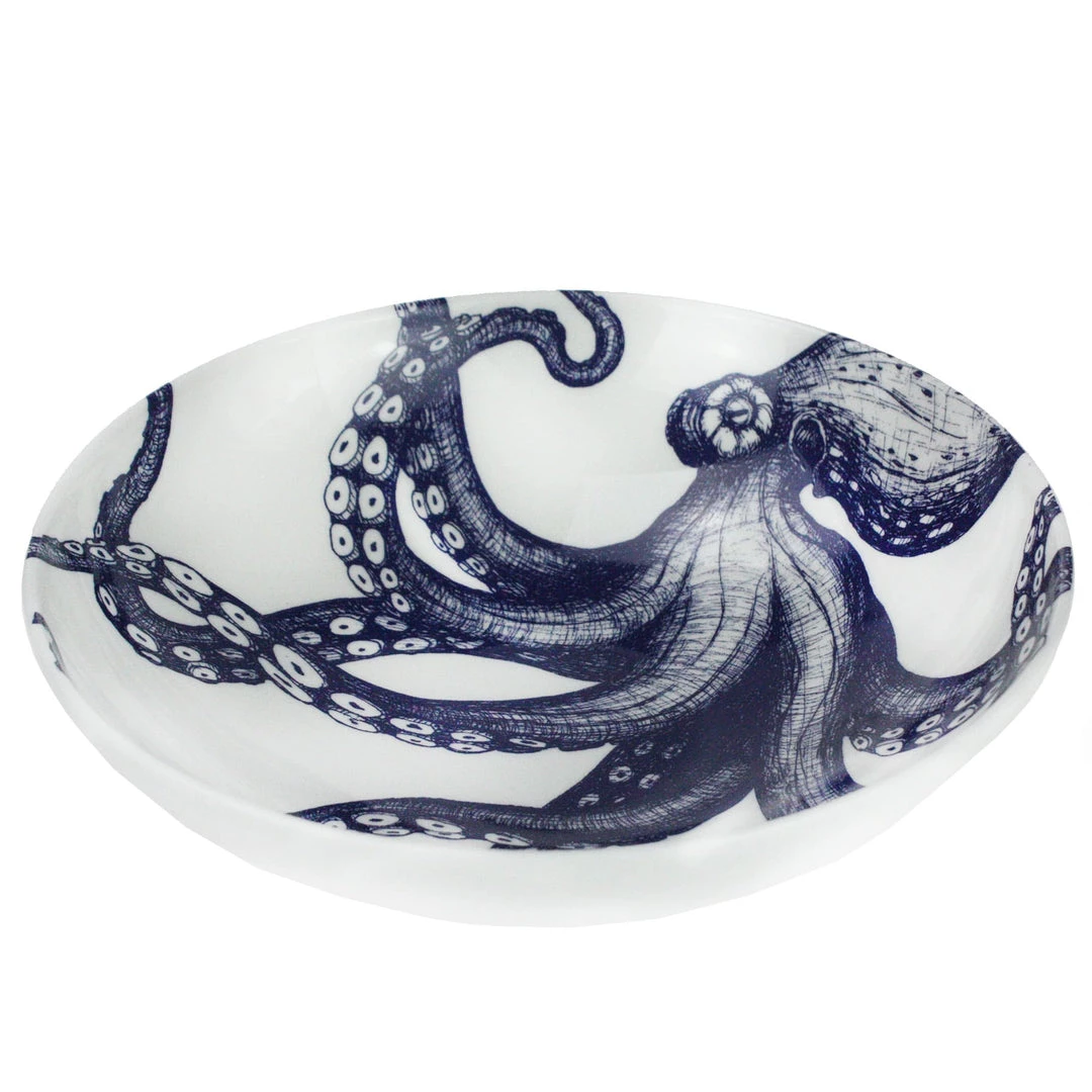 Fegg Hayes Bone China Octopus Pasta Bowl Kitchen & Dining 2 Fegg Hayes Bone China Octopus Pasta Bowl Kitchen & Dining