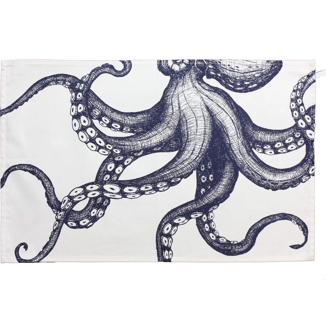 Magic Textiles Kitchen & Dining Octopus Tea Towel 1 Magic Textiles Kitchen & Dining Octopus Tea Towel