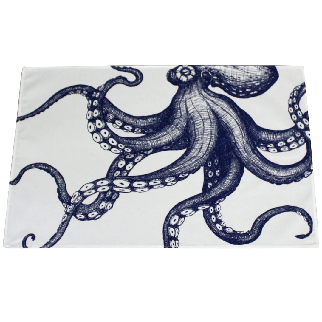 Cream Cornwall Gifting Oven Gloves & Tea Towel Luxury Hamper - Octopus 2 Cream Cornwall Gifting Oven Gloves & Tea Towel Luxury Hamper - Octopus