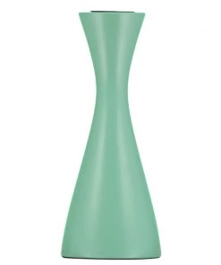 Design In Colour Medium Opaline Green Candleholder