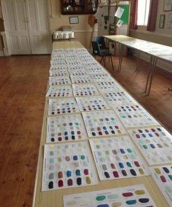 Cream Cornwall Paint - Colour Card