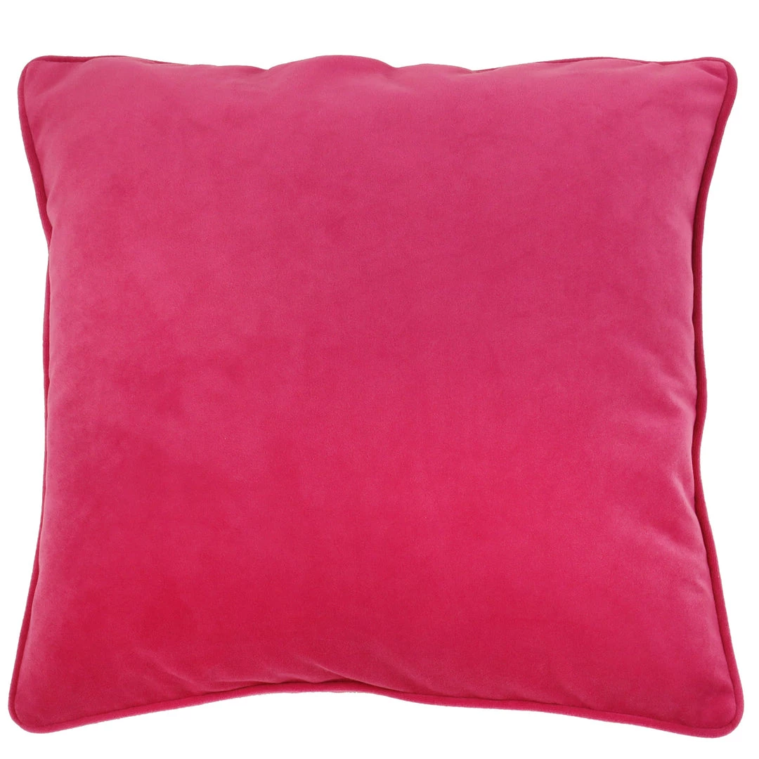 Outworker Peony Square Velvet Cushion Cover 1 Outworker Peony Square Velvet Cushion Cover