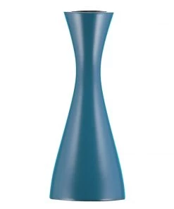 Cream Cornwall Atlantic Blue Candleholder