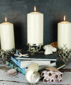 Detail Products Pewter Seahorse Candle Holder