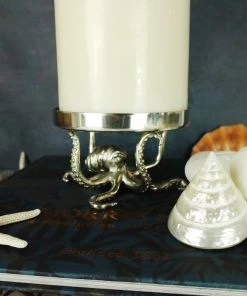 Detail Products Pewter Octopus Candle Holder New Arrivals