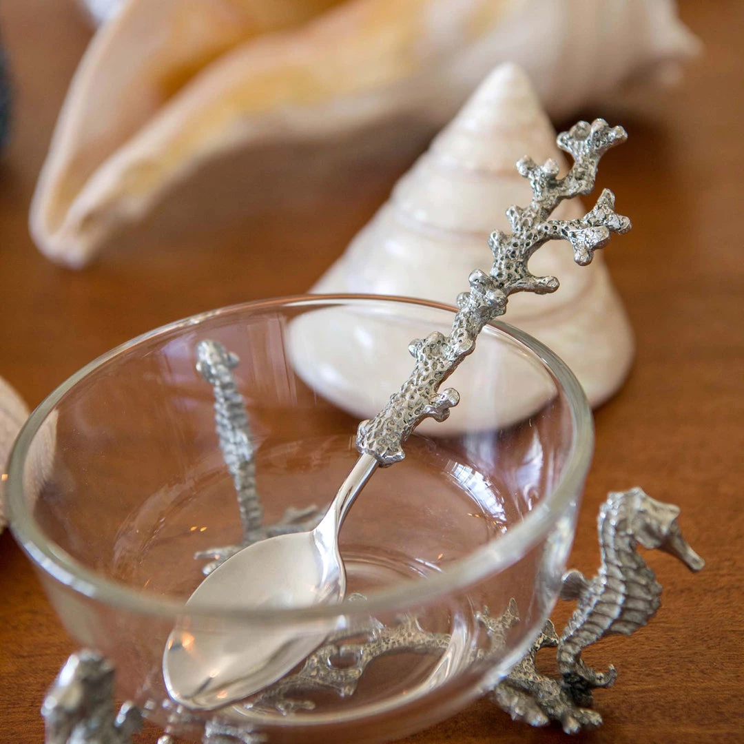 Detail Products Kitchen & Dining Pewter Coral Teaspoon 3 Detail Products Kitchen & Dining Pewter Coral Teaspoon