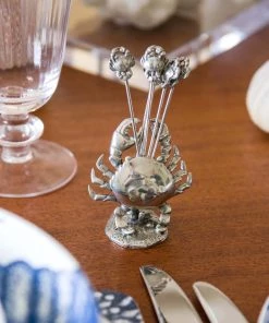 Detail Products Pewter Crab Pick Set 9 Detail Products Pewter Crab Pick Set