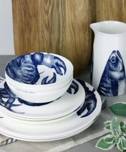 Fegg Hayes Bone China Crab Dinner Plate Kitchen & Dining