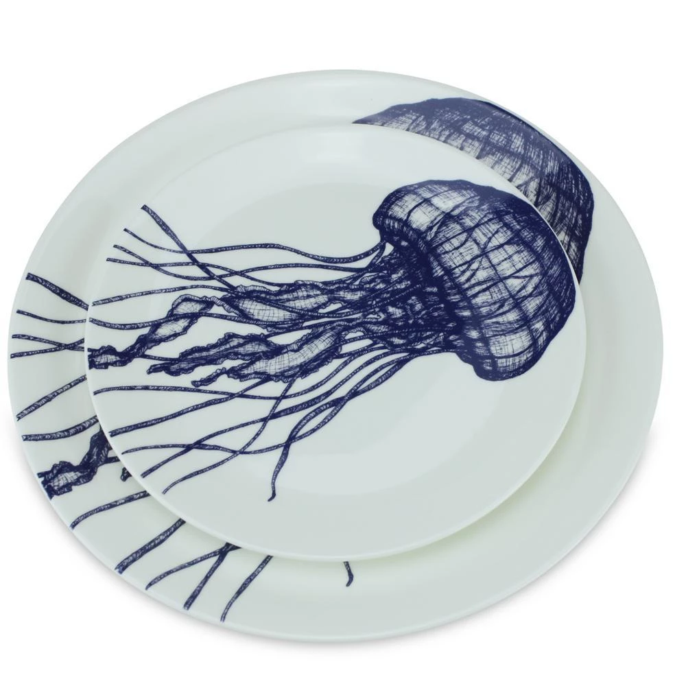 Fegg Hayes Bone China Jellyfish Side Plate 3 Fegg Hayes Bone China Jellyfish Side Plate