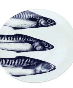 Fegg Hayes Kitchen & Dining Bone China Mackerel Side Plate