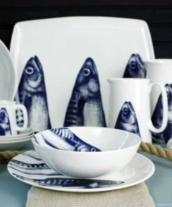 Fegg Hayes Kitchen & Dining Bone China Mackerel Side Plate