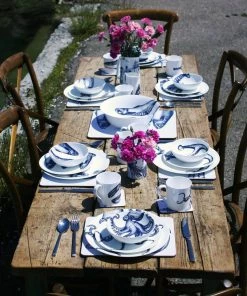 Fegg Hayes Bone China Mackerel Dinner Plate Kitchen & Dining