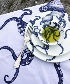 Fegg Hayes Bone China Octopus Side Plate