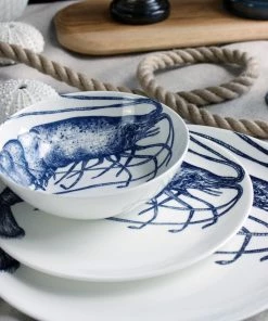 Fegg Hayes Kitchen & Dining Bone China Prawn Side Plate