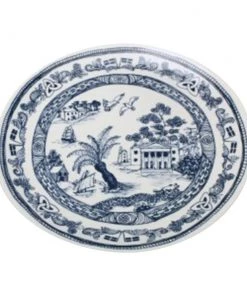 Fegg Hayes Kitchen & Dining Bone China Willow Pattern Dinner Plate