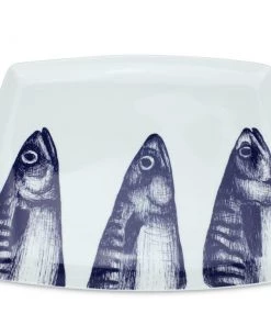 Fegg Hayes Kitchen & Dining Bone China Mackerel Platter