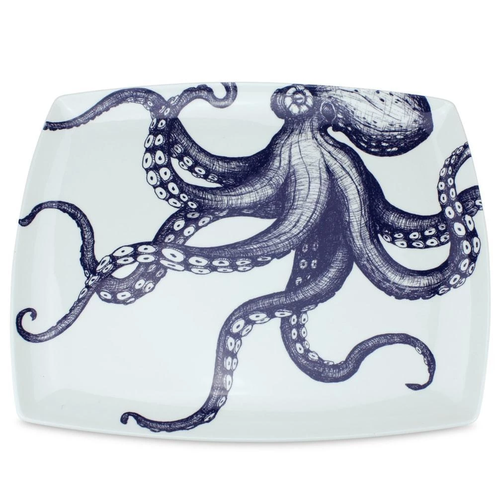 Fegg Hayes Bone China Octopus Platter 1 Fegg Hayes Bone China Octopus Platter