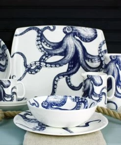 Fegg Hayes Bone China Octopus Platter 9 Fegg Hayes Bone China Octopus Platter