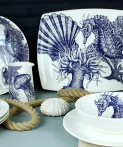 Fegg Hayes Bone China Seahorse Platter