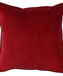 Outworker Red Velvet Cushion Cover