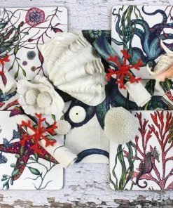 Magic Textiles Reef Linen Table Runner Kitchen & Dining