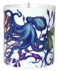 Cream Cornwall Bone China Reef Candle